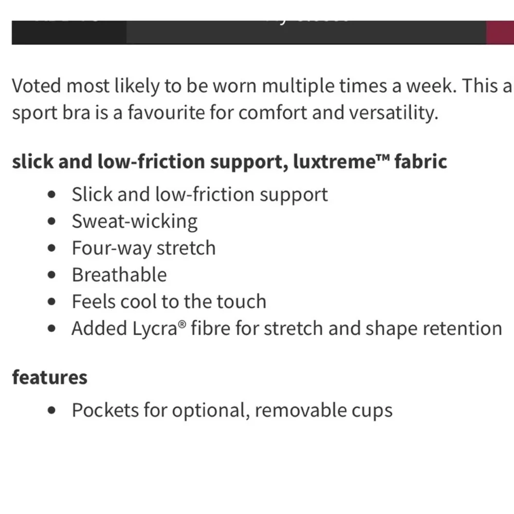 Lululemon Energy High-Neck Longline Bra - Picture 3 of 7